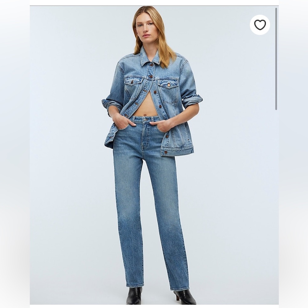 Madewell 90s Straight Jean
